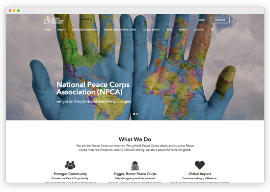 Modern, responsive, attractive websites for associations and member based organizations